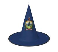 SYKzqiO Vermont State Flag stylish halloween hats for - with foldable for parties, carnivals, unisex halloween accessory(of 3)
