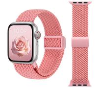 sylacor Compatible with Apple Watch Band for Small Wrists, Adjustable Braided Magnetic Nylon Strap for Women, Fits 38mm 40mm 41mm 42mm 44mm 45mm 46mm 49mm, Series 10 9 8 7 6 5 4 3 2 1 SE Ultra (Bright