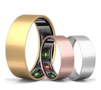 sylacor Ring Cover Compatible with Oura Ring Gen 4/Oura Gen 3, Durable Scratch-Resistant TPU Protecter for Women Men for Gym and Working Out (Gold+Silver+Rosegold, Size 8)