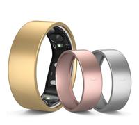 sylacor Ring Cover Compatible with Oura Ring Gen 4/Oura Gen 3, Durable Scratch-Resistant TPU Protecter for Women Men for Gym and Working Out (Gold+Silver+Rosegold, Size 10)
