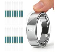 sylacor Ultra-Thin Clear Cover for Oura Ring Gen 4/4 Ceramic/Gen 3, Invisible Anti-Scratch Protective Film, Slim Smart Ring Protector Skin Accessories for Men Women (16Pack, Size 9/10/11)