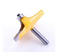 SYLALE 1PC 8mm Shank 2-3/4 Diameter Thumbnail Table Edge Router Bit Woodworking Cutter Tenon Cutter For Woodworking Tools