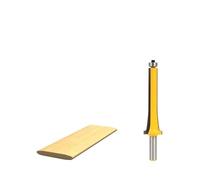 SYLALE 1pc 8mm Shank Louver Slat Router Bit - Large Wood Cutting Tool Woodworking Router Bits