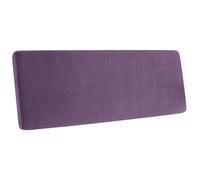 SYLC Couch Cushion Cover Stretch Cushions Covers Individual Sofa Seat Cushion Slipcover Protector Replacement Chesterfield Cushion Cover Caravan Seat Cover (Purple,2 Seater)