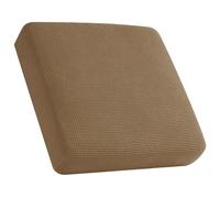SYLC Couch Cushion Cover Stretch Cushions Covers Individual Sofa Seat Cushion Slipcover Protector Replacement Chesterfield Cushion Cover Caravan Seat Cover (Camel,1 Seater)