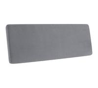 SYLC Couch Cushion Cover Stretch Cushions Covers Individual Sofa Seat Cushion Slipcover Protector Replacement Chesterfield Cushion Cover Caravan Seat Cover (Light grey,Backrest XL)