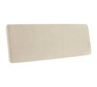 SYLC Couch Cushion Cover Stretch Cushions Covers Individual Sofa Seat Cushion Slipcover Protector Replacement Chesterfield Cushion Cover Caravan Seat Cover (Beige,Large 4 Seater)