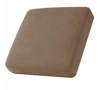 SYLC Sofa Cushion Covers Customization Tailor Made Sofa Seat Cushion Slipcovers Stretch Polar Fleece Sofacushion Backrest Cover Replacement (Camel,Large)