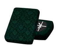 SYLC Sofa Seat Cover Velvet Embossed, Non Slip Stretch Sofa Cushion Covers with 4-ties, Fitted Sofa Cover for Settee/Couch/Caravan/Motorhome (Dark green,1pc Large 1-seat)