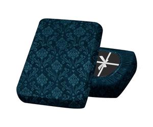 SYLC Sofa Seat Cover Velvet Embossed, Non Slip Stretch Sofa Cushion Covers with 4-ties, Fitted Sofa Cover for Settee/Couch/Caravan/Motorhome (Dark teal,1pc Backrest)