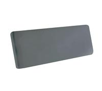 SYLC Stretch Sofa Cushion Cover Velvet Sofa Seat Cushion Covers, Fitted Couch Cushion Cover Replacement Caravan Seat Covers 2024 Newest (gray,1pc large 2-seat)