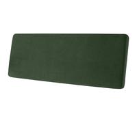 SYLC Stretch Sofa Seat Cushion Covers, Couch Settee Cushion Replacement for Lounge/Motorhome/Caravan Non-slip with Elastic Band and 4 Ties (Olive green,2-Seater)