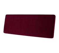 SYLC Stretch Sofa Seat Cushion Covers, Couch Settee Cushion Replacement for Lounge/Motorhome/Caravan Non-slip with Elastic Band and 4 Ties (Wine red,Backrest)