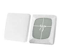 SYLC Stretch Sofa Seat Cushion Covers, Non-slip Sofa Cushion Cover with Ties and Elastic Bands, Velvet Couch Cushion Covers Replacement (White,3-Seater)