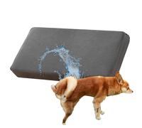 SYLC Waterproof Sofa Cushion Cover, Stretch Sofa Seat Cushion Covers Couch Cushion Covers Replacement for Living Room/Patio/Garden Rattan/Outdoor (Gray,Chaise Lounge)