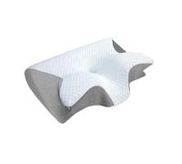 SYLDMKJ Pillow Memory Foam Cervical Pillow Pillow For Neck Pain, Contoured Support Pillows,Neck Pillow-Light Gray