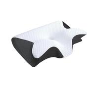 SYLDMKJ Pillow Memory Foam Cervical Pillow Pillow For Neck Pain, Contoured Support Pillows,Neck Pillow-Black
