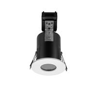 SylFire IP65 Fir Fixed Downlight in White (GU10 - no lamp)