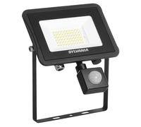 Sylflood LED IP65 Floodlight Black 43W 4000K with PIR Sylvania