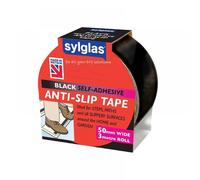 Sylglas Anti Slip Tape - Durable Self-Adhesive Grip Solution for Stairs, Floors, and Ramps - Weatherproof, Easy to Apply, for Indoor & Outdoor Safety
