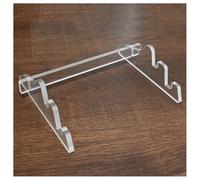 SYLHOME Led Neon Light Sign Bracket Acrylic Holder Base For Table Sign Stand Brace Transparent Easel Base Home Office School Art Display