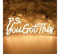 SYLHOME You Got This Led Neon Light Sign Bedroom Office Wall Desk Decor USB