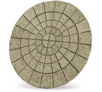 Sylkbuild Extra Large Circular Patio Kit - Santa Maria- Weathered York - (Diam) 3.48M