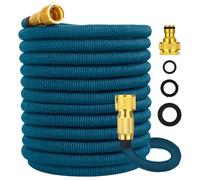 Sylken Garden Hose Expandable Garden Pipes,Water Hosepipe Retractable Flexible Never Kink Hose Pipe for Pet & Car Washing, Cleaning, Watering Lawn and Garden(Reaching 75FT After Expansion)