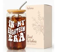 Sylona 18th Birthday Gifts for Girls, 18th Birthday Cup for Girls, Creative Travel Mug, Coke Cup, Eightighteen Year Old Gifts for Daughter Granddaughter Best Friend Sister Girlfriend