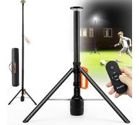 SYLSTAR 3000LM Telescopic Work Light with Stand & Remote, 104in Rechargeable Cordless Work Lamp 6000mAh, 3CCT Dimmable IP65 Waterproof for Jobsite Workshop Outdoor Camping Emergency