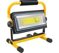 Sylstar COB Rechargeable Work Light, 100W Recharegable Portable LED Flood Light