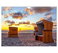Sylt - magic of the evening hours UK-Version (Wall Calendar 2026 DIN A4 Landscape), CALVENDO 12 Month Wall Calendar