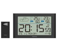 Sylt Weather Station with Outdoor Sensor, Black - 00222216
