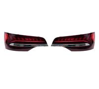 SYLTER Car Rear Light Assemblies For For Q7 2006-2015 Taillight Tail Lights With Sequential Turn Signal Animation Brake Parking Lighthouse Facelift Tail Indicator Lamp(06-09 red)