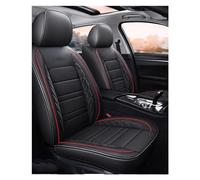 SYLTER Car Seat Protectors Seat Covers Car Seat Cover Leather Accessories For Suzuki For Vitara For Liana Sx4 For Jimny For Swift For Grand For For Kizashi For Alivio(Black Red 4pcs)