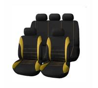 SYLTER Car Seat Protectors Seat Covers Car Seat Cover Protector Interior Accessories For Dodge For Challenger For Nitro For Ram For 1500 Sets(Yellow)