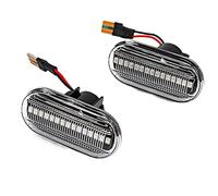 SYLTER Indicator Blinker Light For Nissan For INTERSTAR Smart Dynamic Indicator LED Bulb Turn Lamp Car Light(Crystal)