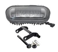 SYLTER Motorcycle Headlights Motorcycle 9.8" LED Headlight Assembly Hi/Lo Beam White DRL Front Head Lamp Light For Dyna For Fat Bob For FXFB For FXDF 2008-2017 Motorcycle Headlamp