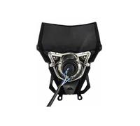 SYLTER Motorcycle Headlights Waterproof LED Motorcycle Headlight For WR 250 R For WR426F For WR450F For WR500 For WR TTR 450 Motorcycle Headlamp(Black)