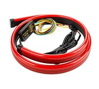 SYLTER Rear Brake Light 90/100cm LED High Mount Brake Lights Strip For Car Universal Driving Stop Warning Lamp Multifunction The Third Light 12(90cm)