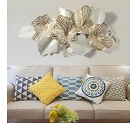 SYLUOQP Metal Decorations Sculpture from the 3D Picture Wall Decorative Applicable To Living Room