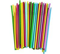 SYLVA-200 Paper Colourful Bendy Straws- Drinking Straws- Eco Friendly Straws- 100% Biodegradable Straws. Disposable Straws, Great for Schools, Kids Parties Straws, Adults,Bars resturants