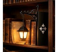 SylvaFusion Library Lantern Bookshelf Lamp, Vintage Bookshelf Lights