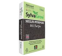 Sylvagrow Standard Multipurpose All Purpose Peat Free Compost Soil | 100% Peat Free Soil | Professional | Raising Seeds and Cuttings, Potting-on, Planting out, Growing bag, Containers | 40 Litre Bag