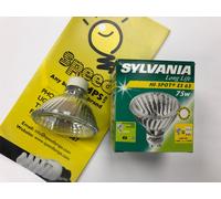 SyLVANIA 0022264 Halogen lamp Hi-Spot ES63 230V 75W GU10 50° warm white
