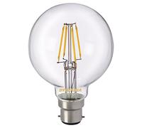 Sylvania 0027174 Toledo Retro G80 LED Lamp, Glass, Home Light, B22, 5 watts