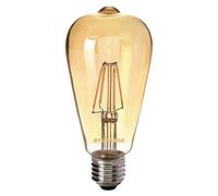 Sylvania 0027177 Toledo Retro ST64 LED Lamp, Glass, Candlelight 824, E27, 4 watts