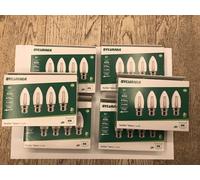 Sylvania Candle LED bulb E27 4.5W 827 clear