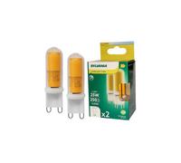 Sylvania 2 Pack G9 Led Capsule 2700K Warmwhite 250Lm (25W)