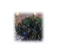 Sylvania 274753 4 x 6 ft. 100 Light Stay-Lit LED Net Style Christmas Lights Set, Multi Color